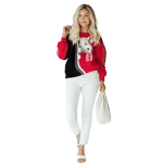 custom cincinnati bearcats peeking snoopy red hoodie best selling