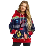 custom cincinnati bearcats spongebob patrick star red navy hoodie best selling