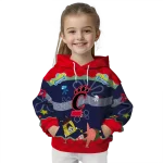 custom cincinnati bearcats spongebob patrick star red navy hoodie best selling