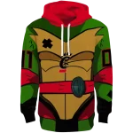 custom cincinnati bearcats superhero armor red green hoodie best selling