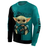 custom coastal carolina chanticleers baby yoda green black hoodie best selling