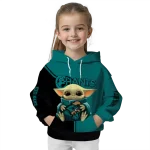 custom coastal carolina chanticleers baby yoda green black hoodie best selling