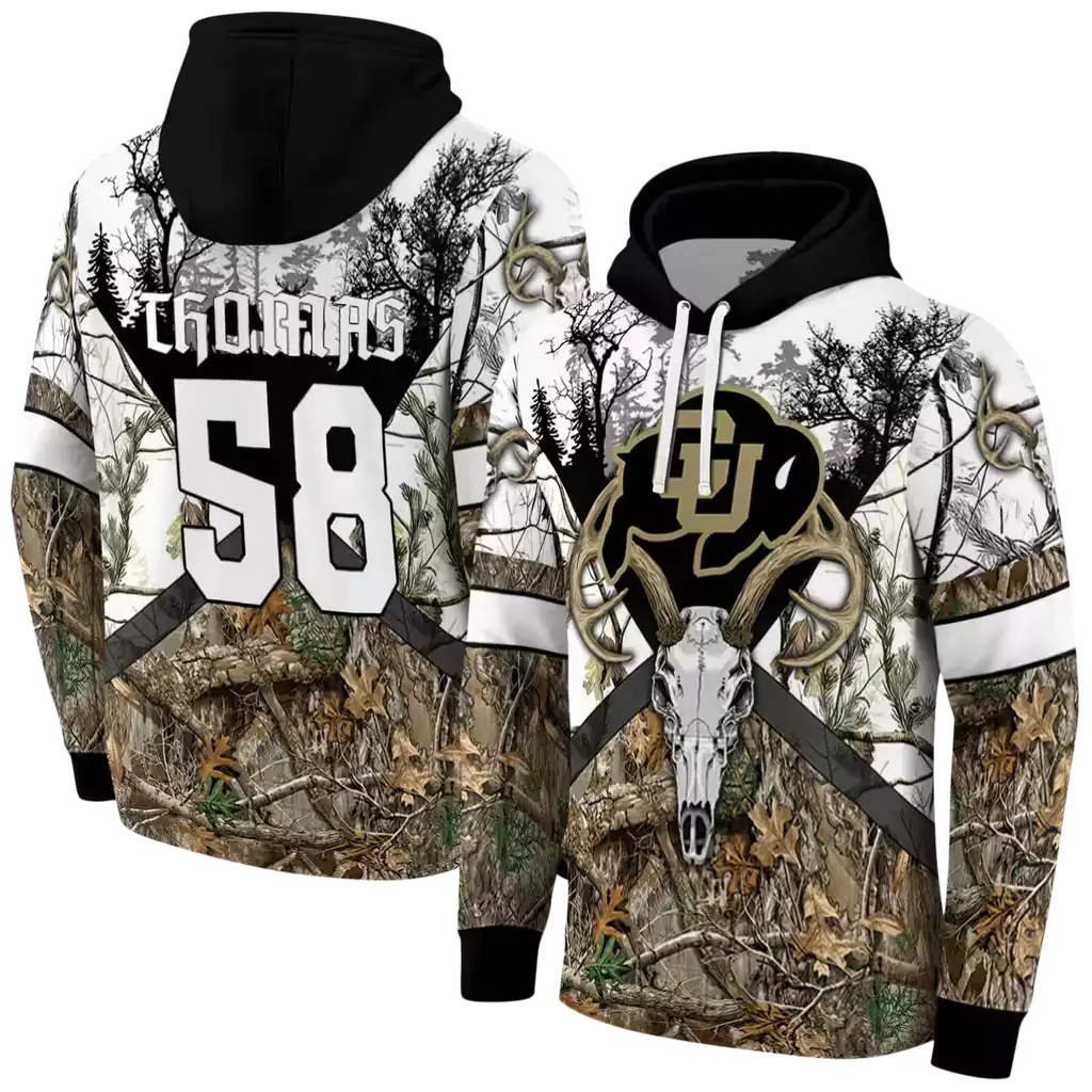 custom colorado buffaloes forest silhouette hoodie fashion forward custom colorado buffaloes forest silhouette hoodie fashion forward