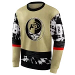 custom colorado buffaloes grateful vibes gold hoodie best selling