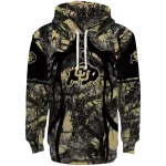 custom colorado buffaloes hunting theme gold black hoodie best selling