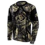 custom colorado buffaloes hunting theme gold black hoodie best selling