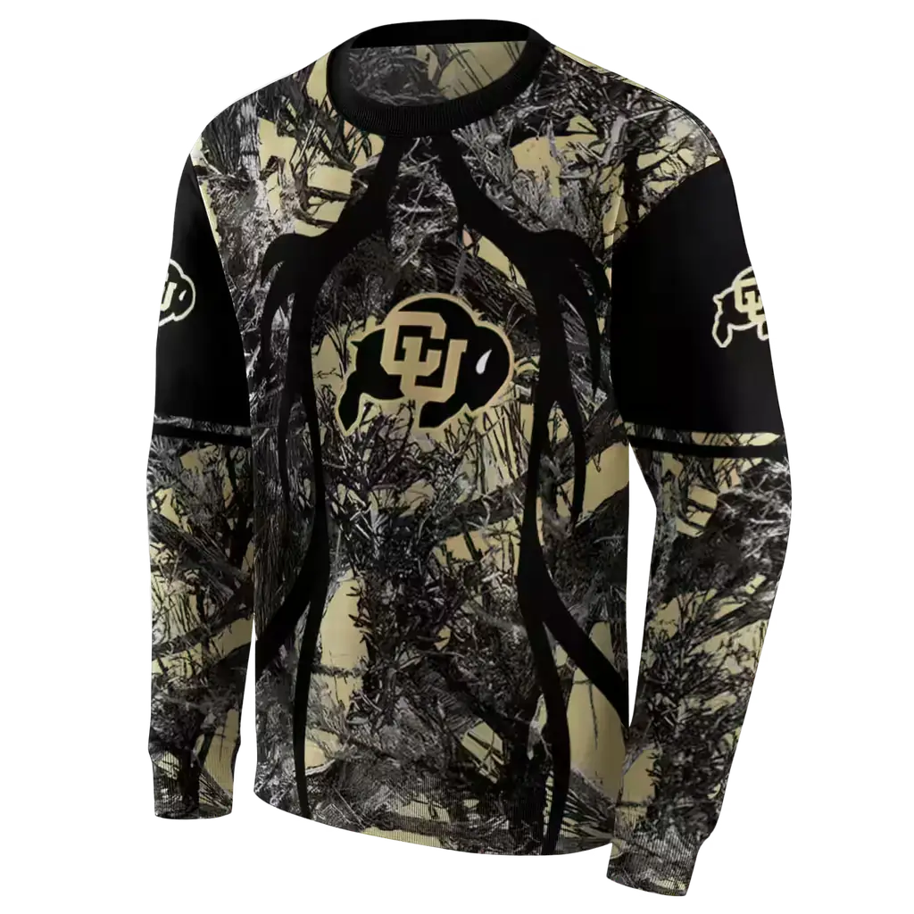 custom colorado buffaloes hunting theme gold black hoodie new arrival custom colorado buffaloes hunting theme gold black hoodie new arrival