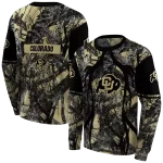 custom colorado buffaloes hunting theme gold black hoodie best selling