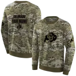 custom colorado buffaloes military style hoodie best selling