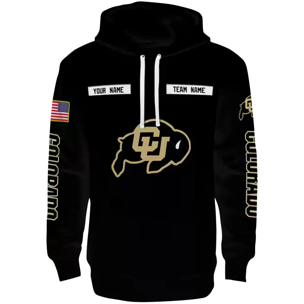custom colorado buffaloes punisher skull black hoodie best selling custom colorado buffaloes punisher skull black hoodie best selling