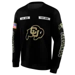 custom colorado buffaloes punisher skull black hoodie best selling
