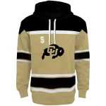 custom colorado buffaloes striped pattern gold hoodie best selling
