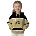 custom colorado buffaloes striped pattern gold hoodie best selling