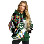 custom colorado state rams puzzle pieces green hoodie best selling