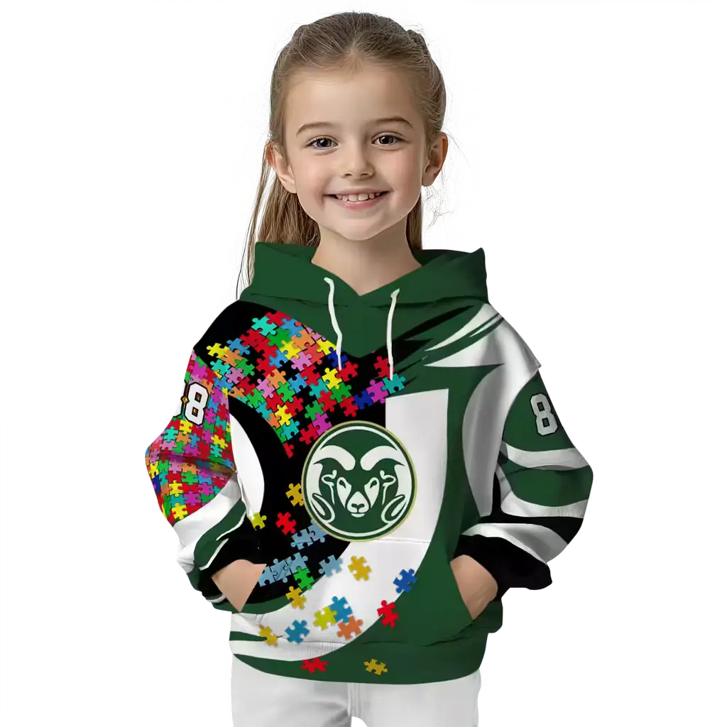 custom colorado state rams puzzle pieces green hoodie top rated custom colorado state rams puzzle pieces green hoodie top rated