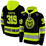 custom colorado state rams safety motif black neon green hoodie best selling