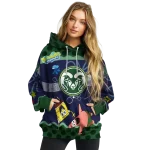 custom colorado state rams spongebob patrick star green navy hoodie best selling