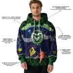 custom colorado state rams spongebob patrick star green navy hoodie best selling