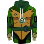 custom colorado state rams superhero armor green hoodie best selling