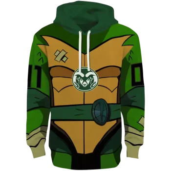 custom colorado state rams superhero armor green hoodie best selling