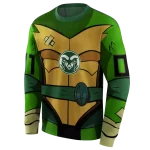 custom colorado state rams superhero armor green hoodie best selling