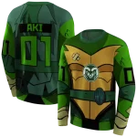 custom colorado state rams superhero armor green hoodie best selling