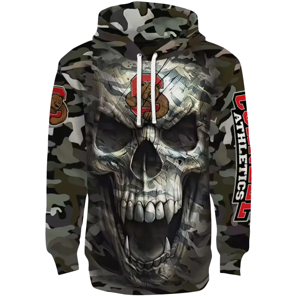 custom cornell big red camo skull hoodie best selling custom cornell big red camo skull hoodie best selling
