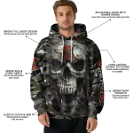 custom cornell big red camo skull hoodie best selling