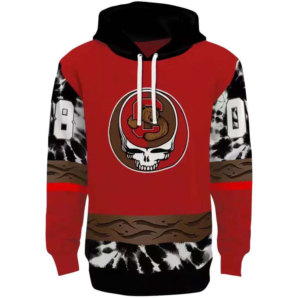 custom cornell big red grateful vibes red hoodie best selling custom cornell big red grateful vibes red hoodie best selling