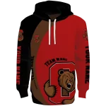 custom cornell big red minimalist design red black hoodie best selling