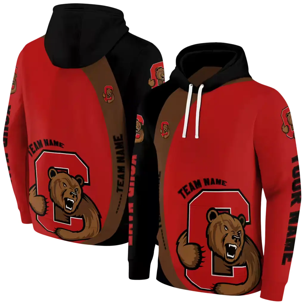 custom cornell big red minimalist design red black hoodie fashion forward custom cornell big red minimalist design red black hoodie fashion forward