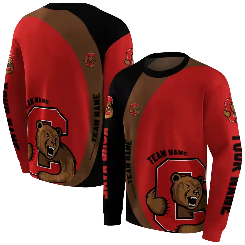 custom cornell big red minimalist design red black hoodie premium grade custom cornell big red minimalist design red black hoodie premium grade