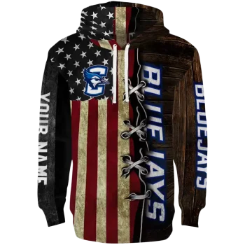custom creighton bluejays american pride hoodie best selling
