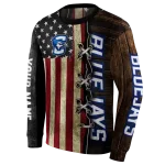 custom creighton bluejays american pride hoodie best selling