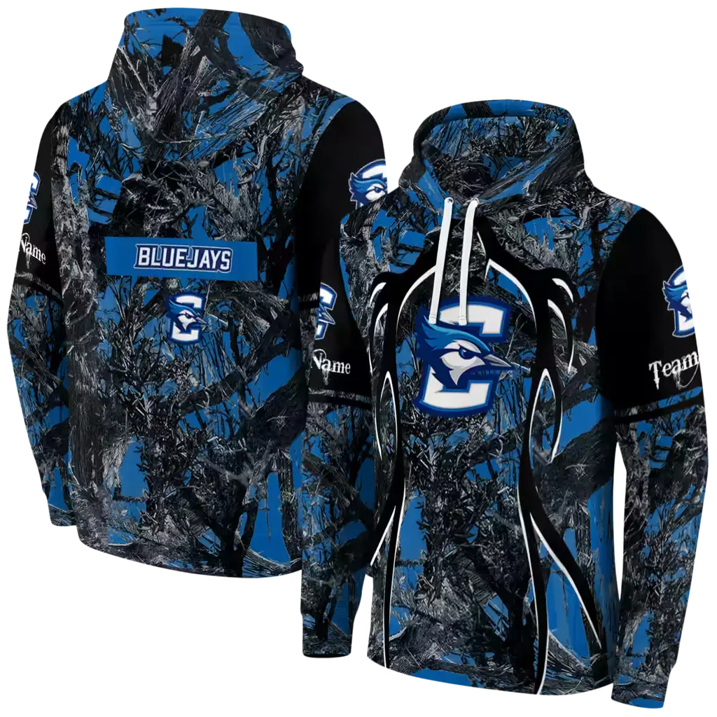 custom creighton bluejays hunting theme blue black hoodie fashion forward custom creighton bluejays hunting theme blue black hoodie fashion forward