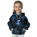 custom creighton bluejays hunting theme blue black hoodie best selling