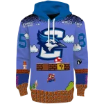 custom creighton bluejays mario blue black hoodie best selling
