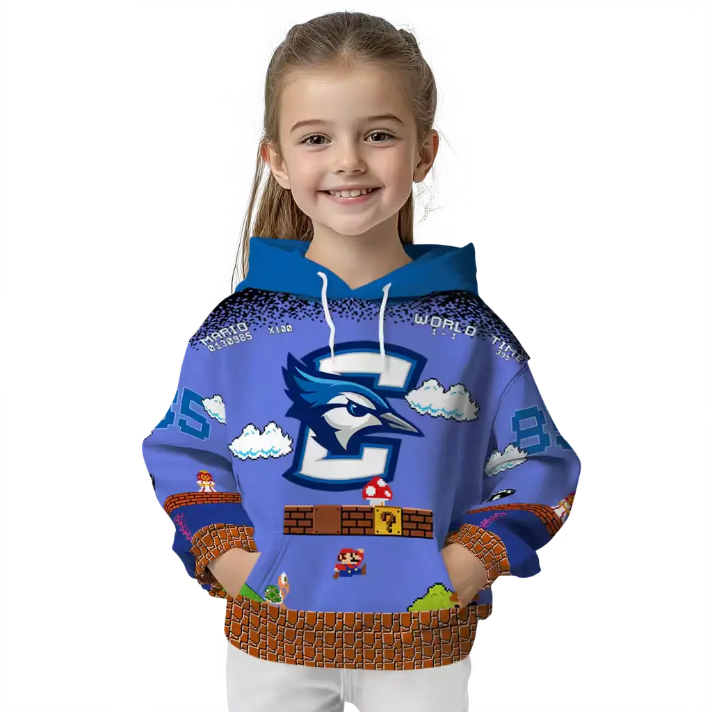 custom creighton bluejays mario blue black hoodie top rated custom creighton bluejays mario blue black hoodie top rated