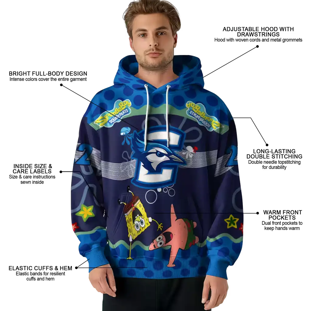 custom creighton bluejays spongebob patrick star blue navy hoodie latest model custom creighton bluejays spongebob patrick star blue navy hoodie latest model