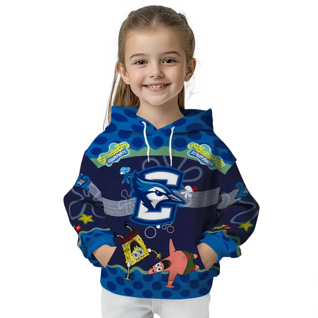 custom creighton bluejays spongebob patrick star blue navy hoodie top rated custom creighton bluejays spongebob patrick star blue navy hoodie top rated