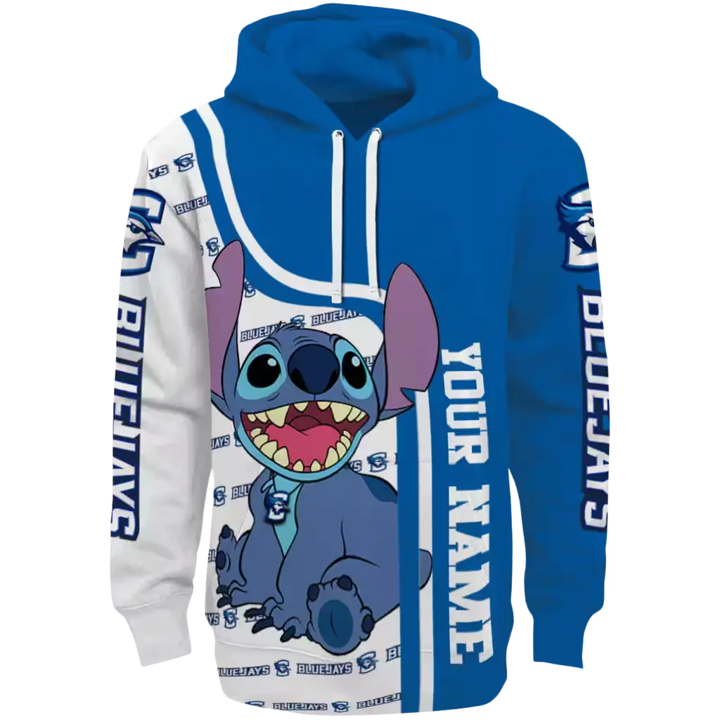 custom creighton bluejays stitch blue hoodie best selling custom creighton bluejays stitch blue hoodie best selling