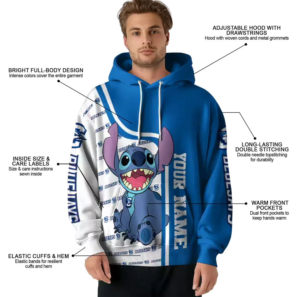 custom creighton bluejays stitch blue hoodie latest model custom creighton bluejays stitch blue hoodie latest model