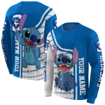 custom creighton bluejays stitch blue hoodie best selling