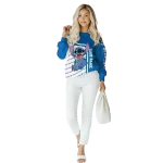 custom creighton bluejays stitch blue hoodie best selling