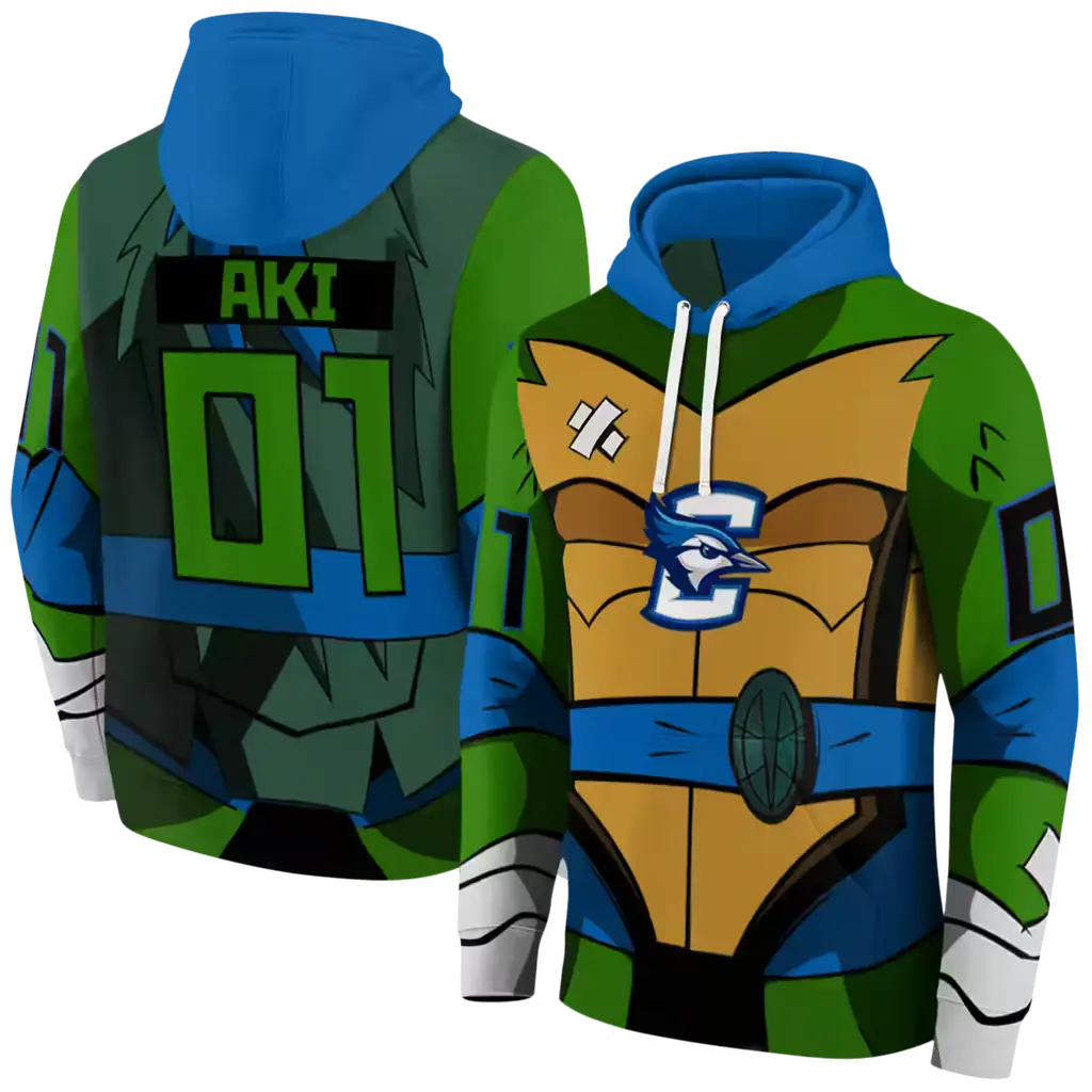 custom creighton bluejays superhero armor blue green hoodie fashion forward custom creighton bluejays superhero armor blue green hoodie fashion forward