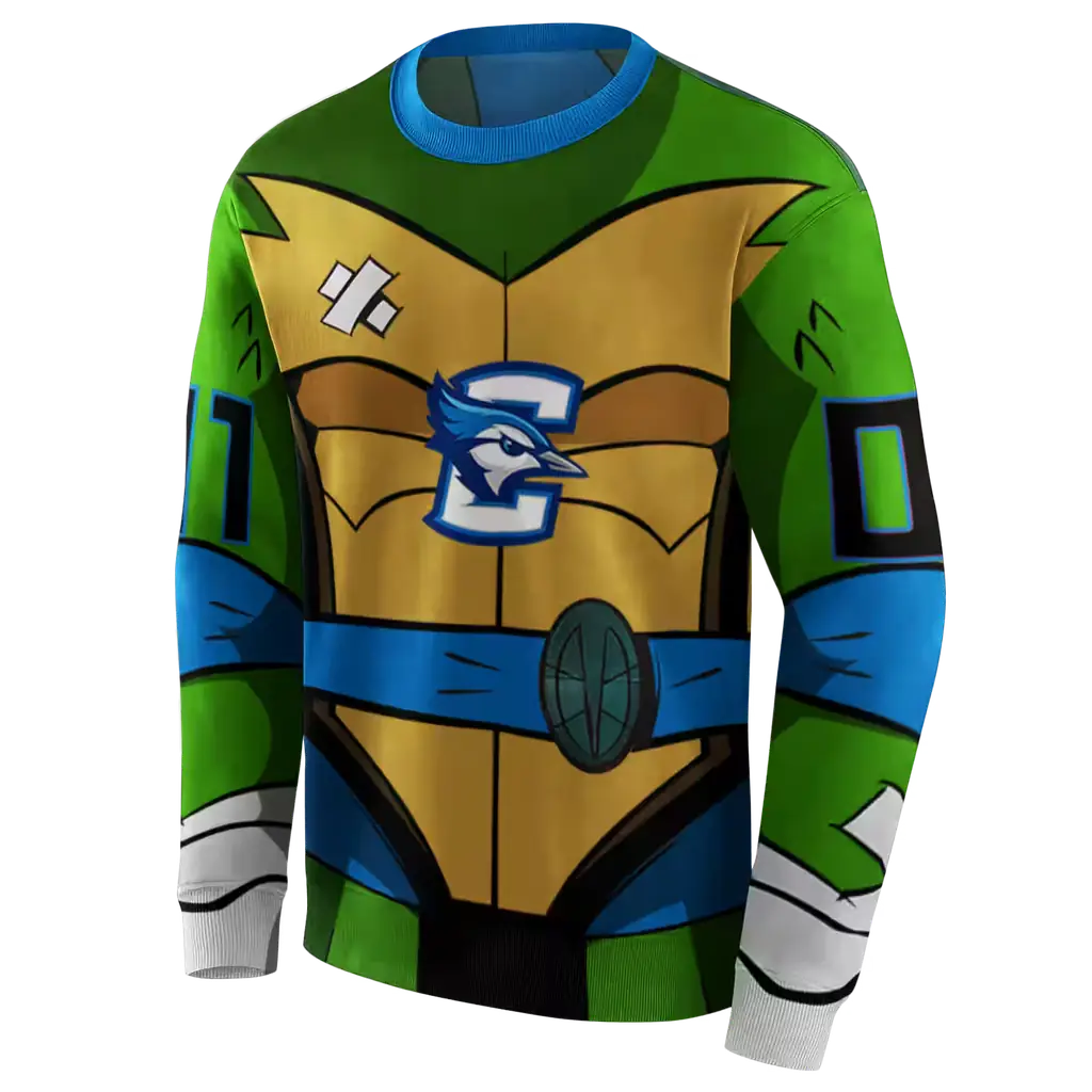 custom creighton bluejays superhero armor blue green hoodie new arrival custom creighton bluejays superhero armor blue green hoodie new arrival