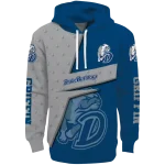 custom drake bulldogs abstract shape blue hoodie best selling
