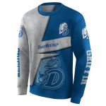 custom drake bulldogs abstract shape blue hoodie best selling