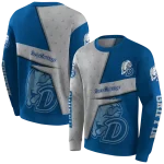 custom drake bulldogs abstract shape blue hoodie best selling
