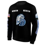 custom drake bulldogs punisher skull black hoodie best selling